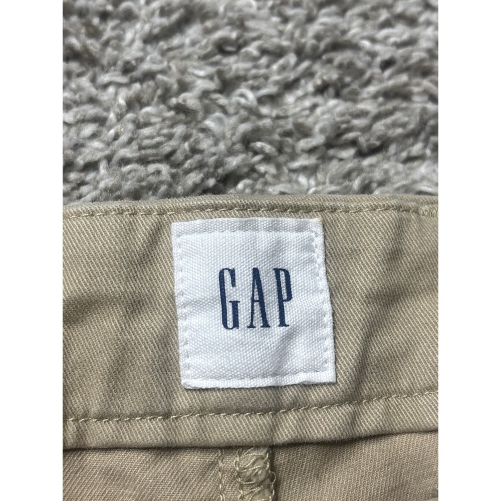 Gap Essential Khaki Slim Fit Pants Mens 38x30 Tan Beige Chino Trousers - Picture 2 of 16